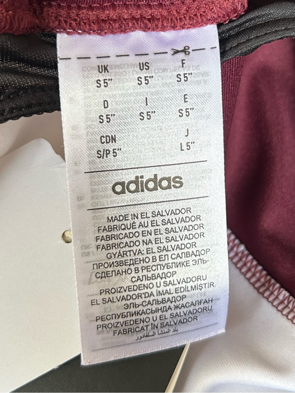 NWT Adidas Texas A&M Team Maroon White Women's D4T Knit Training Short Sz S - Picture 9 of 11